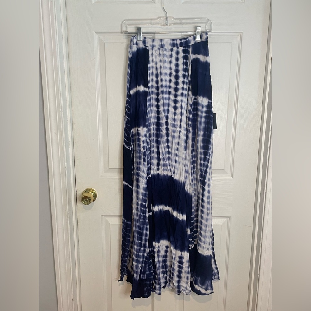 LULUS - NWT SHORE TO ADORE TIE DYE MAXI SKIRT - Picture 7 of 16